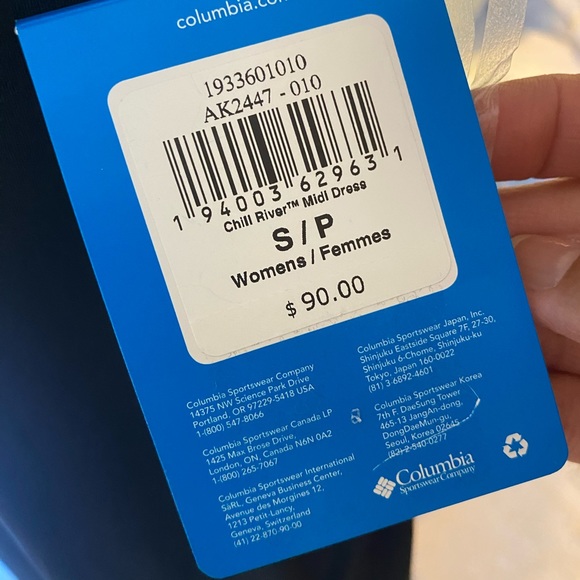 Columbia Women’s River Chill MIDI Dress NWT Size S  Retails for $120 - Picture 9 of 11